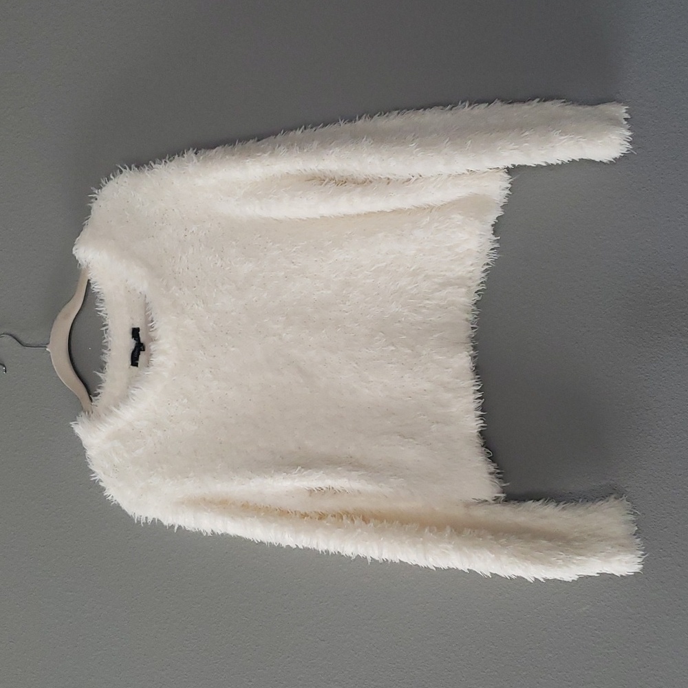 Love Tree Fuzzy Sweater - Juniors